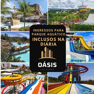  Apartamento Spazzio Diroma Acqua Park Luxo - Parque Aquatico Incluso